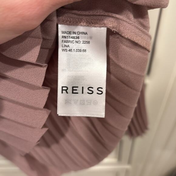 REISS Accordion blouse, size S or 4 - Picture 6 of 9